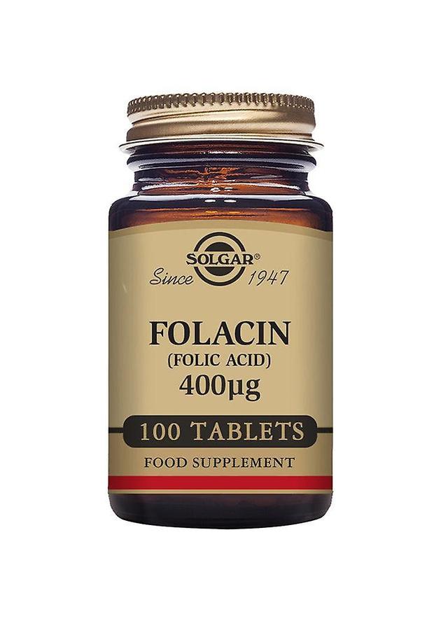 Solgar folacin (folinsyre) 400ug 100's on Productcaster.