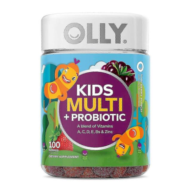 Olly kids multi+probiotic vitamin gummies, berry punch, 100 ea on Productcaster.