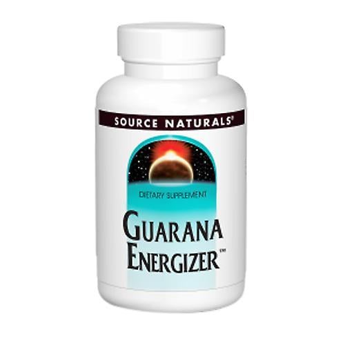 Source Naturals Bron Naturals Guarana Energizer, 60 Tabs (Pak van 1) on Productcaster.