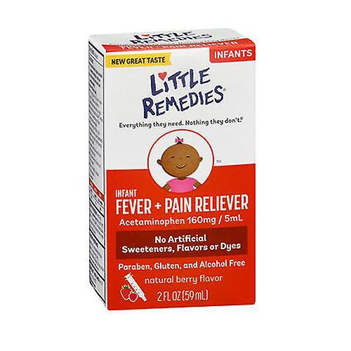 Little Remedies Little Fevers Infant Fever/Pain Reliever Liquid Dye-Free, Natural Berry Flavor 2 oz (Pack of 1) on Productcaster.