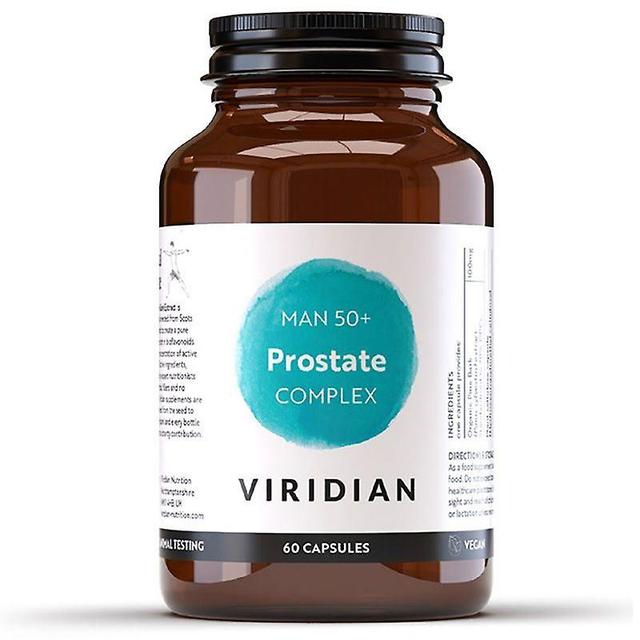 Viridian Man 50+ Prostate Complex Capsules 60 (898) on Productcaster.