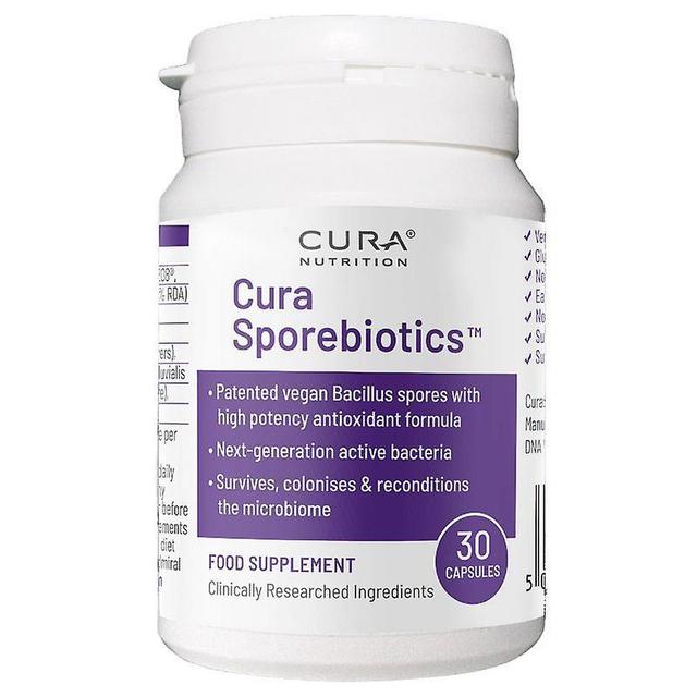 Cura Nutrition Sporebiotics con capsule antiossidanti 30 on Productcaster.