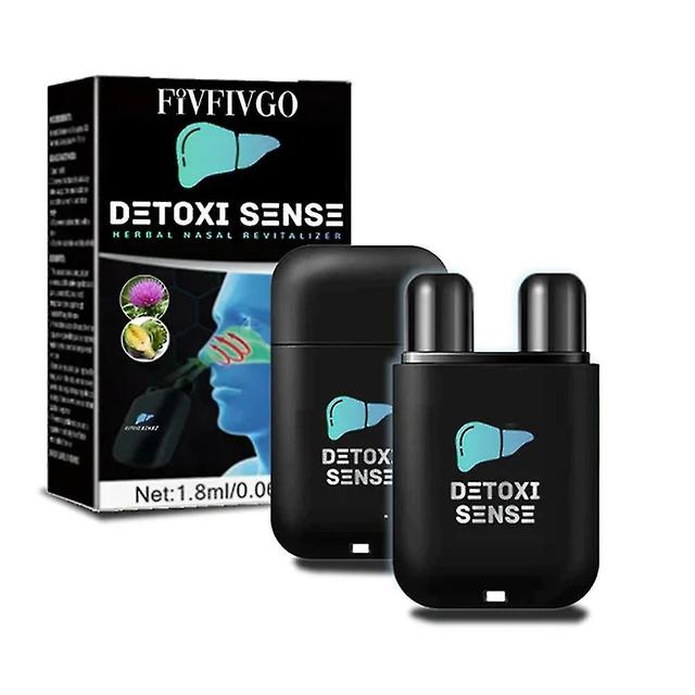 2pcs Fivfivgo Detoxisense Herbal Nasal Revitalizer on Productcaster.