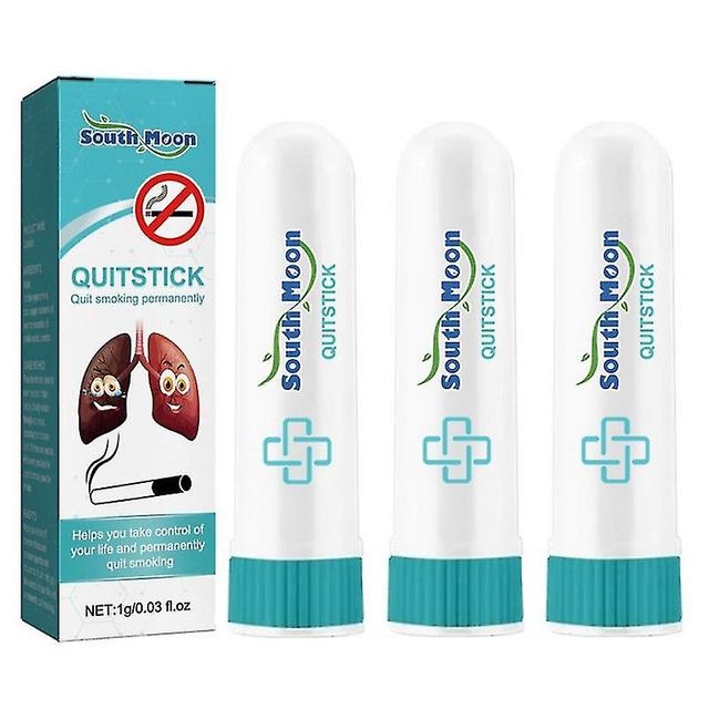 3 sztuk Anti Smoke Stick Wyeliminuj pragnienie palenia Skuteczne rozproszenie uzależnienia od dymu Naturalna ziołowa naklejka na pomoc w rzuceniu p... on Productcaster.