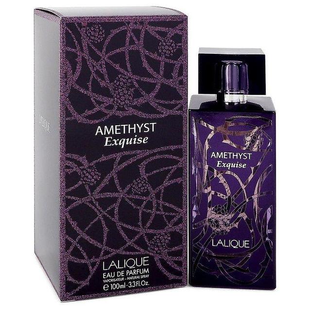 Lalique amethyst exquise eau de parfum spray by lalique 3.3 oz eau de parfum spray on Productcaster.