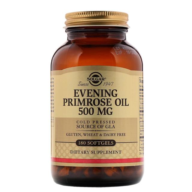 Solgar, Evening Primrose Oil, 500 mg, 180 Softgels on Productcaster.