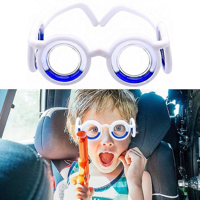 Humanmade Anti-motion Sickness Glasses, Intelligent Seasickness Airsickness Liquid Anti Motion Sickness Glasses For Adults And Kids 1Pcs on Productcaster.