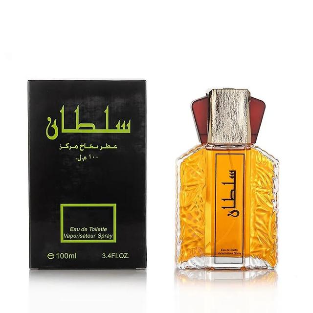 Haobuy Dubai Perfume for Men - Sultan Gold Perfume Oil, Elegant & Long Lasting Scent, 100ml Arabian Perfume oil Spray for Men Spicy Warm Black on Productcaster.