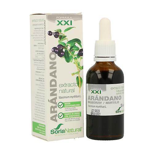 Soria Natural Blueberry Extract (XXI Formula) 50 ml on Productcaster.