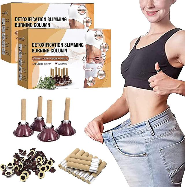 Szbght Moxibustion Gathering Energy Detoxification Slimming Burning Column,moxa Stick Acupuncture,portable Herbal Moxibustion 40 Pcs on Productcaster.