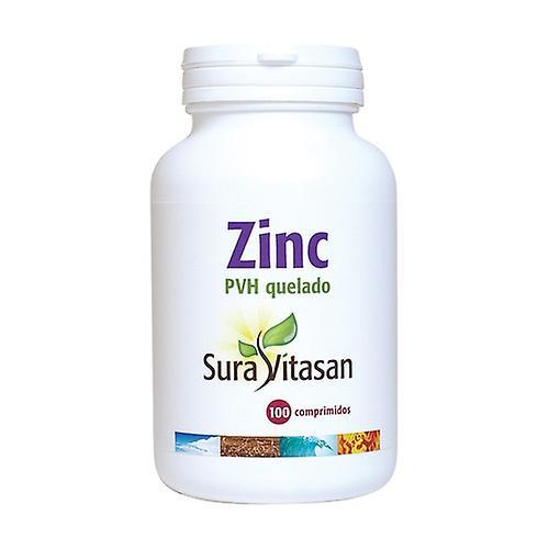 Sura Vitasan Chelated Zinc Pvh 100 tablets of 250mg (25mg) on Productcaster.