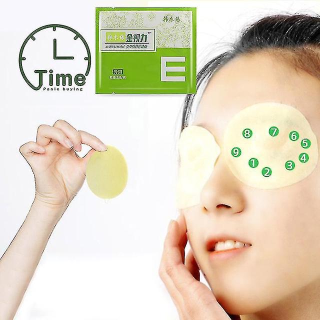 8pc Eyesight Care Patch Protect Eyesight Good Vision Relieve Eye Fatigue Myopia Amblyopia Treatment Chinese Herbal Plaster C2326 on Productcaster.