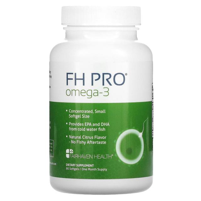 Fairhaven Health, FH Pro Omega-3, Agrumi naturali, 90 Softgels on Productcaster.