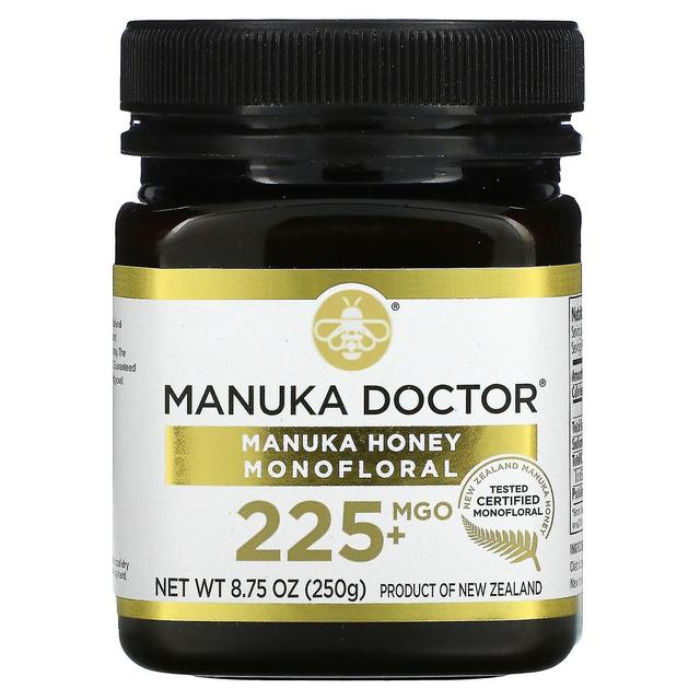 Manuka Doctor Manuka Läkare, Manuka Honung Monofloral, MGO 225+, 8.75 oz (250 g) on Productcaster.