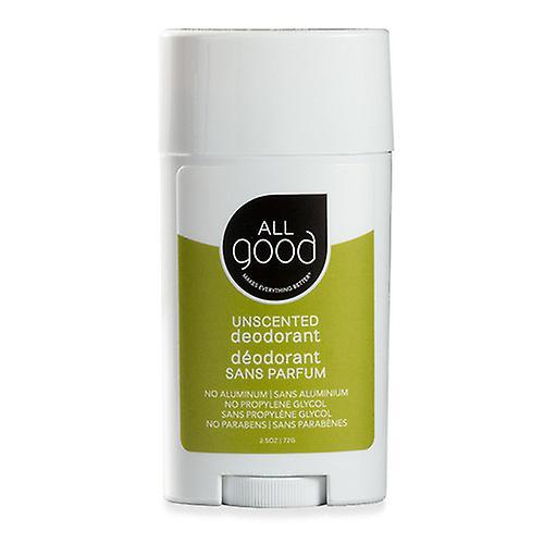 All Good Unscented Deodorant ,72 Grams on Productcaster.