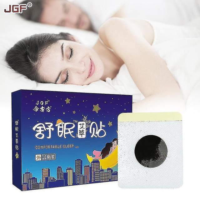 christina show Wormwood Sleep Patch Relieve Insomnia Improve Sleep Quality 10pcs/box Sleeping Plaster Relief Stress on Productcaster.