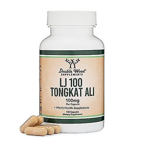 Brand Double Wood Supplements Lj100 Tongkat Ali, 120 Capsules For Men, Herbal Male Enhancement, Energy Boost, Testosterone Support on Productcaster.