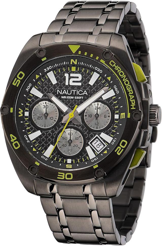 Nautica Men's Watch NAPTCF210 Black on Productcaster.