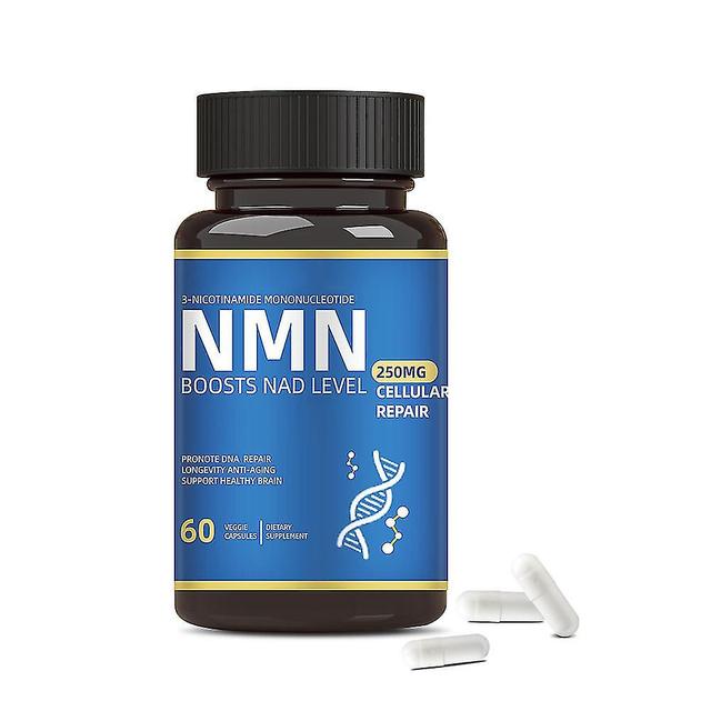 Nmn Capsules Anti Ageing Detox Nicotinamide Mononucleotide 99% Purity Supplement on Productcaster.