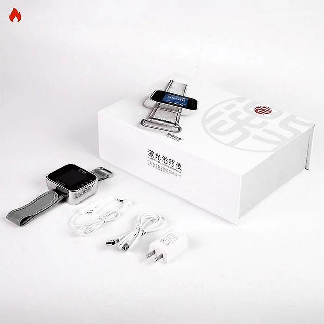 Tib Laser Therapy Watch 650nm For Hyperlipidemia Blood Vessels Cleansers Vascular Occlusion Cholesterol Hypertension Diabetes Cfda with box on Productcaster.