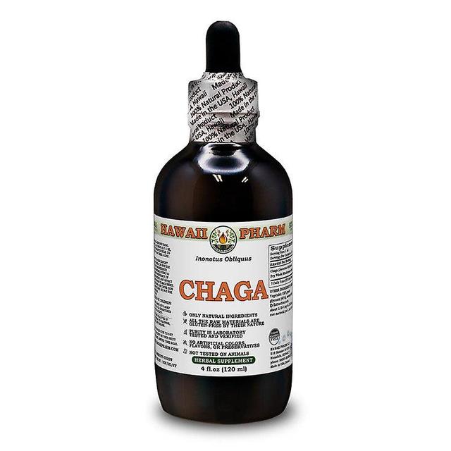 Hawaii Pharm Chaga (inonotus obliquus) 120ml on Productcaster.