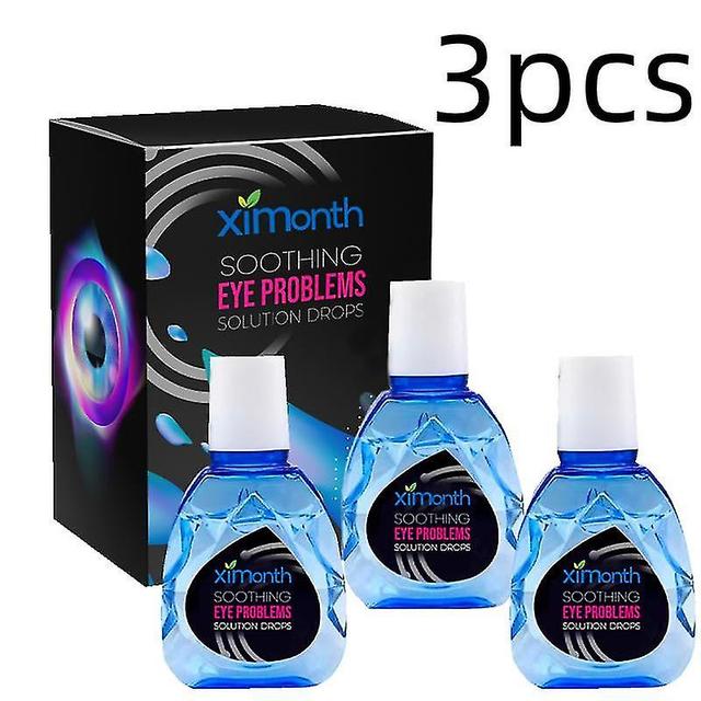 3x Cool Eye Drops Medical Cleanning Detox Verlicht ongemak Verwijdering Vermoeidheid Verbeteren Visie Relax Massage Oogverzorging 10ml on Productcaster.