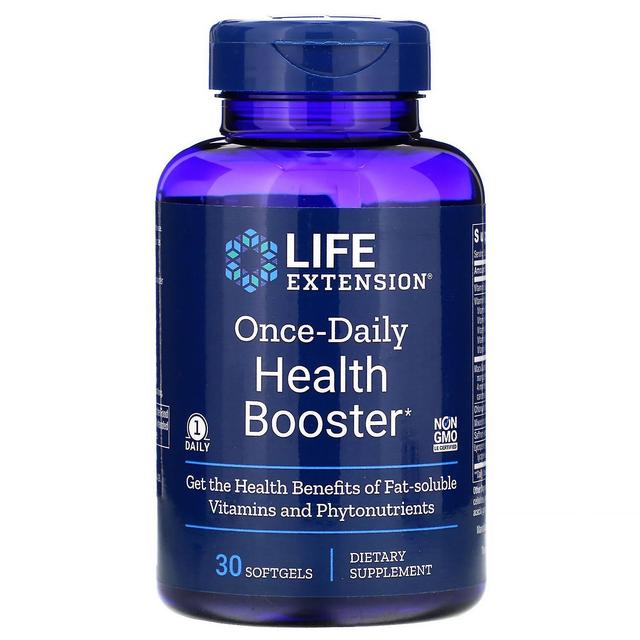 Life Extension, Once-Daily Health Booster, 30 Softgels on Productcaster.