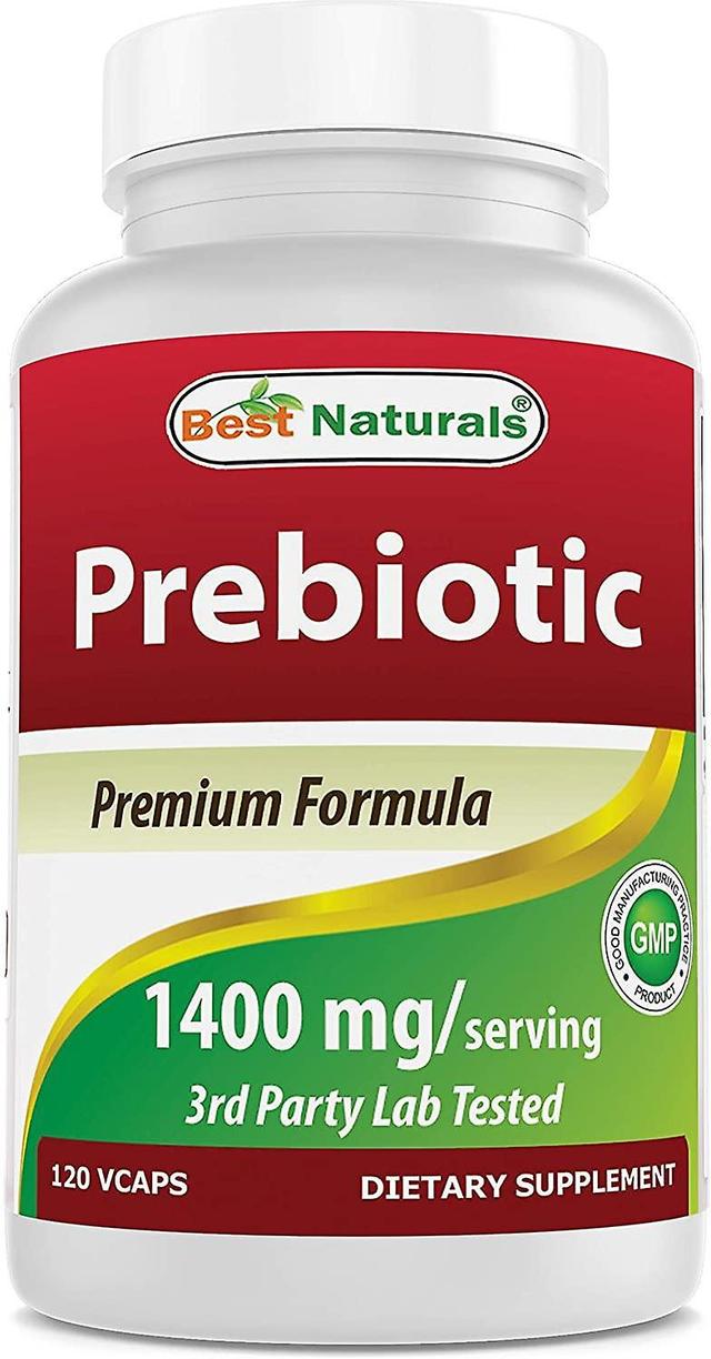 Best naturals prebiotics fiber xos (xylo oligosaccharide) 1400mg/ serving 120 vegetarian capsules on Productcaster.