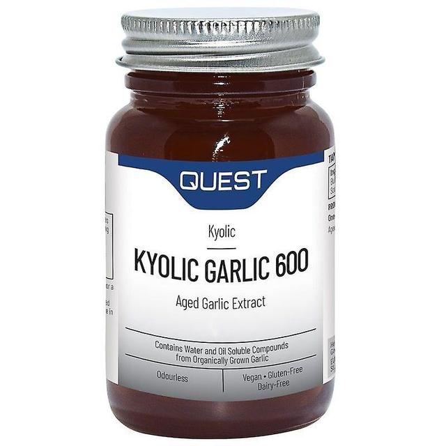 Quest Vitamins Kyolic Garlic Extract 600mg Tabs 60 (601917) on Productcaster.