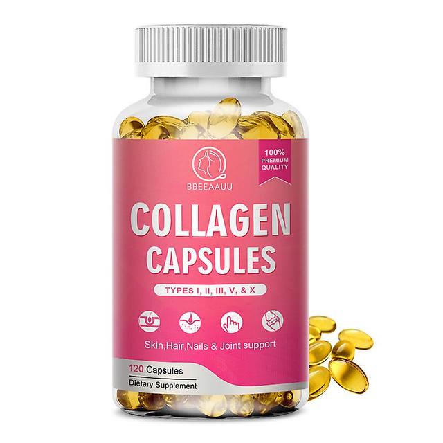 Visgaler Ultra High Absorption Hydrolyzed Collagen Capsules Support Skin & Joint & Hair Health Anti-aging Nutritional Supplements 120pcs on Productcaster.