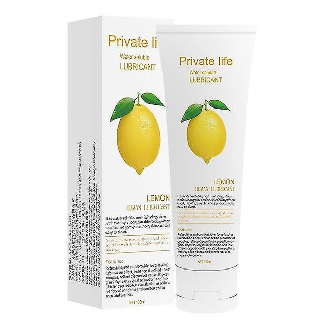 Mysept Lubrificante al sapore di frutta per l'olio da massaggio del sesso del sesso lubrificante oleoso 100ml lemon on Productcaster.