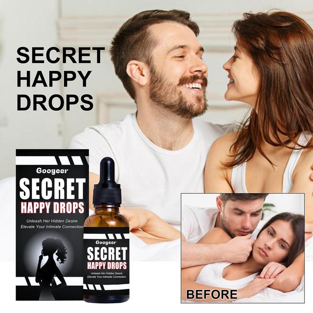 Secret Happy Drops, Body care drops,Pleasure Oral Peak Drops, Happy Hormones Drops Women Men, Enhancing Sensitivity Pleasure ZD HU 2pcs on Productcaster.