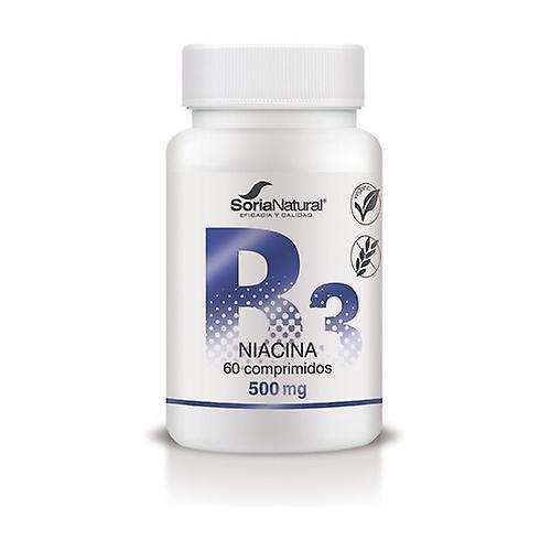 Soria Natural Retardovaný niacín (vitamín B3) 60 tabliet po 1000 mg on Productcaster.