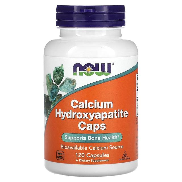 NOW Foods, Calcium Hydroxyapatite Caps, 120 Capsules on Productcaster.