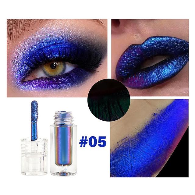 Colorful Eyeshadow Liquid Long Lasting Coloring Liquid Lipstick Eyeshadow 05 on Productcaster.