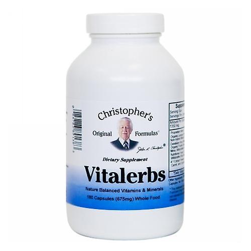 Dr. Christophers Formulas Vitalerbs, 180 Vegicaps (Pack of 4) on Productcaster.