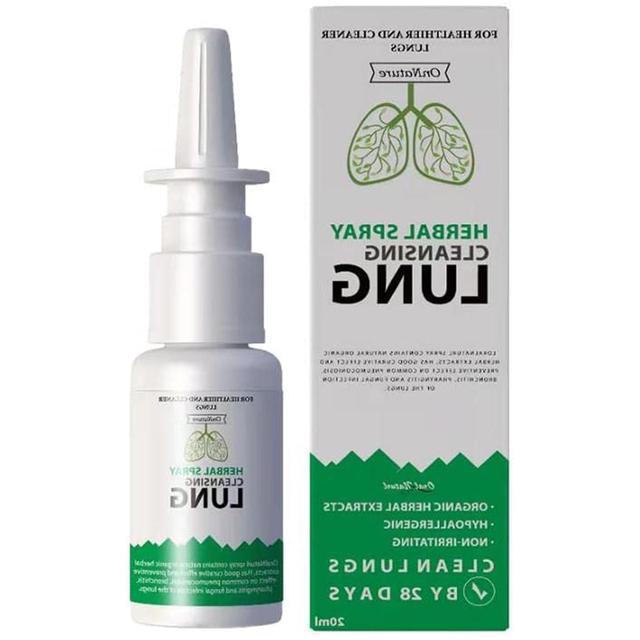 Herbal Detox keuhkojen puhdistussuihke 20ml, puhdistaa ja puhdistaa nopeasti tupakoitsijan keuhkot ja hengitystiet viruksista 1kpl on Productcaster.