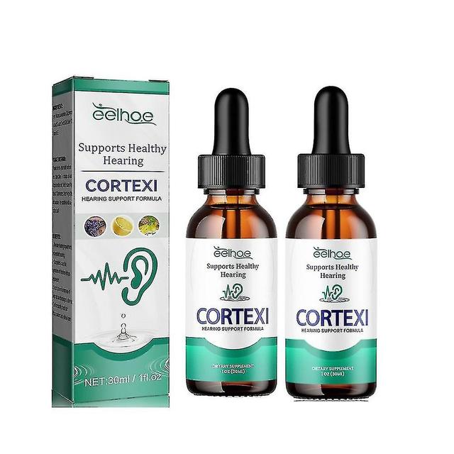 Cosmetics 1-10pack Cortexi Drops For Ear Health Hearing Support Healthy Eardrum 1oz on Productcaster.