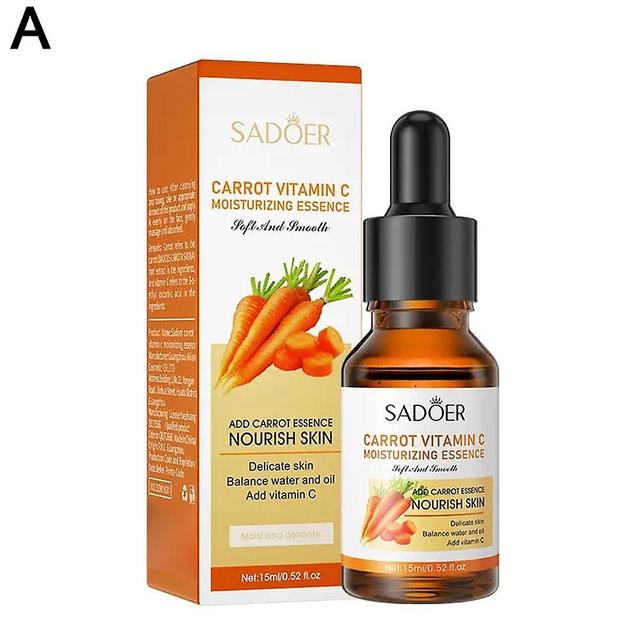 New 15ml Skin Care Essence Vitamin C Moisturizing Essence Carrot on Productcaster.