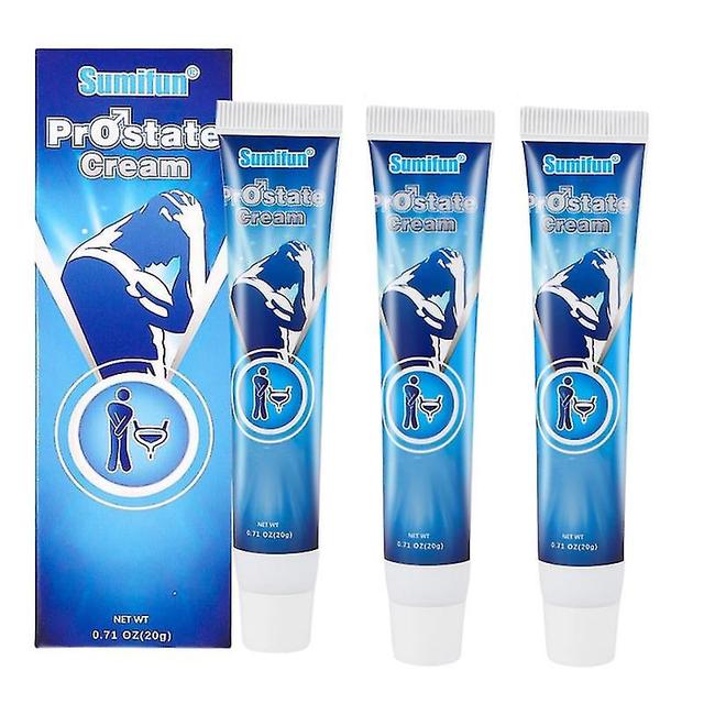 3pcs Prosta Cream Prostatitis Treatment Ointment Male Urethritis Relief Oil Urinary Prostate Urological Cream Strong Kidney on Productcaster.