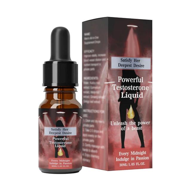 Chicoque Men's Testosterone Booster, Powerful Testosterone Drops, Satisfy Her Deepest Desire, Rekindle Passion & Restore Confidence 30ml-1pc on Productcaster.