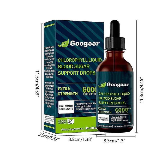 59ml 6000mg chlorofyl allnatural extract vloeibare druppels wateroplosbare munt on Productcaster.