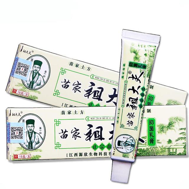 Chinês Herbal Anti-itch Creme Skin Care Pomada Skin Problem Remover on Productcaster.