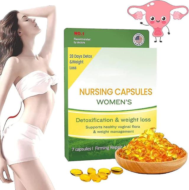 Ultraslim Natural Detox Slimming Cápsulas, Ultraslim Detox Cápsulas, Anti-coceira Detox Instantânea Apertar nutrir vagina para mulheres -GSL 7pcs on Productcaster.