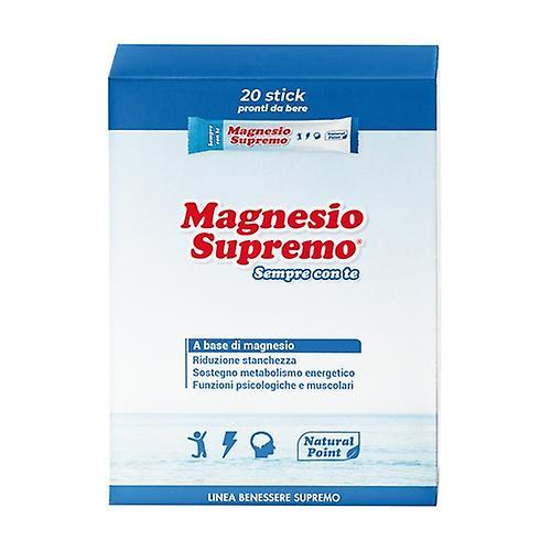 Natural Point Supreme Magnesium Semper With Te 20 packets (Lemon - Lime) (Lemon - Lime) on Productcaster.