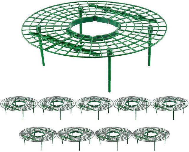 10 Pack Strawberry Supports With 4 Sturdy Legs For Keeping Plant Clean And Not Rot In Rainy Days on Productcaster.