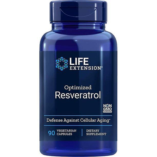 Life Extension Resveratrolo ottimizzato per il prolungamento della vita, 90 capsule vegetali on Productcaster.