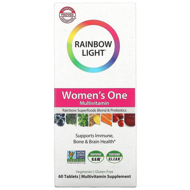 Rainbow Light, Donna One, Multivitaminico, 60 Compresse on Productcaster.