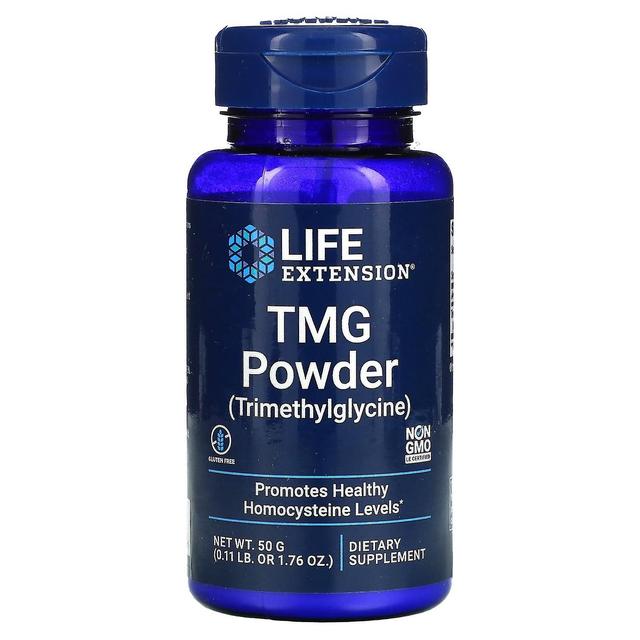 Life Extension Käyttöiän pidentäminen, TMG-jauhe (trimetyyliglysiini), 1,76 oz (50 g) on Productcaster.