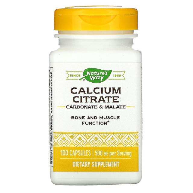 Nature's Way, Calcium Citrate, 250 mg, 100 Capsules on Productcaster.